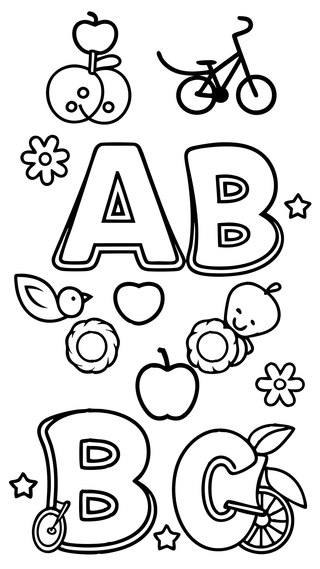 coloriages abc gratuitement